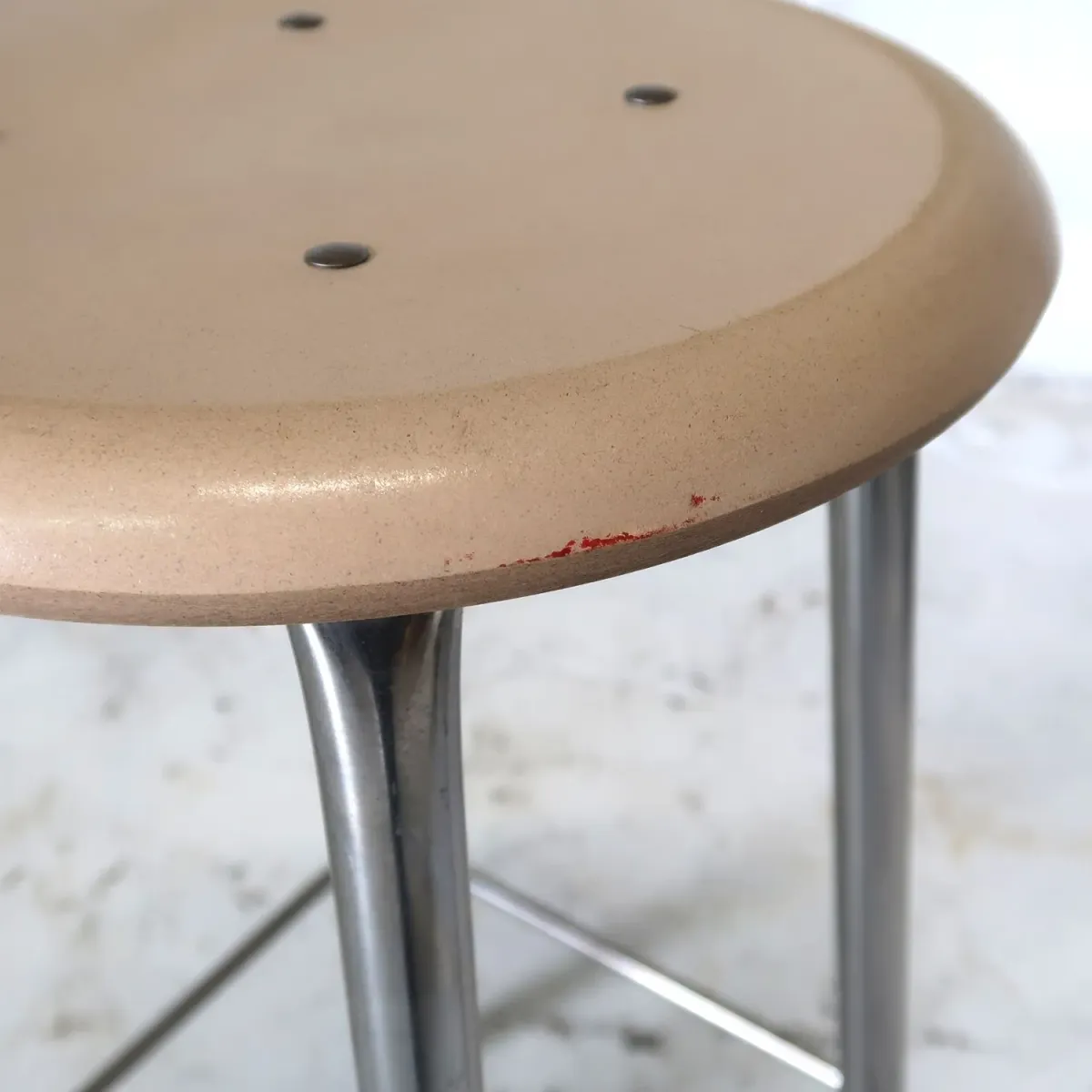 ビンテージ メタルスツール