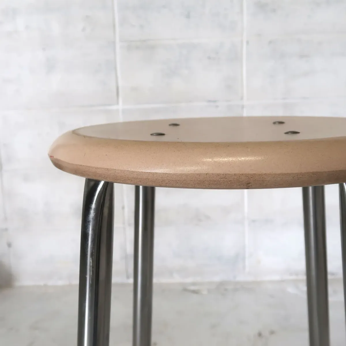 ビンテージ メタルスツール