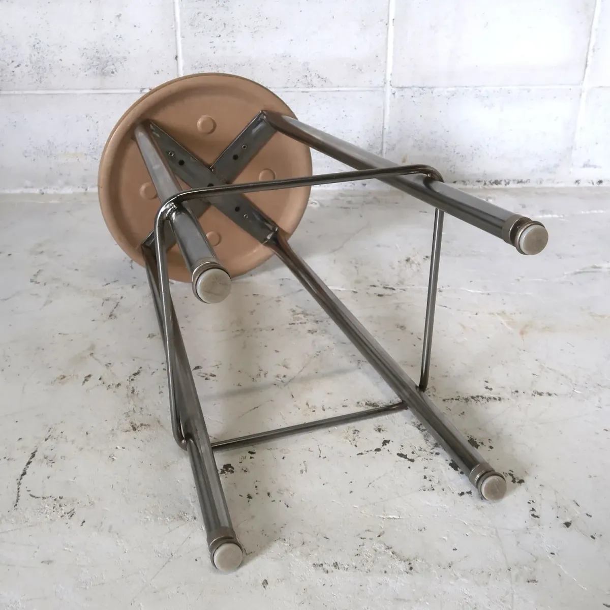 ビンテージ メタルスツール