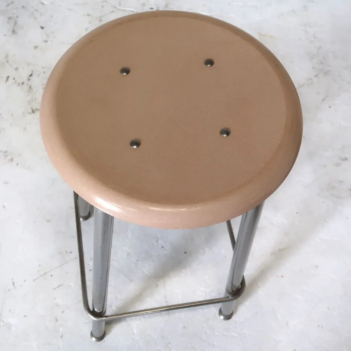 ビンテージ メタルスツール