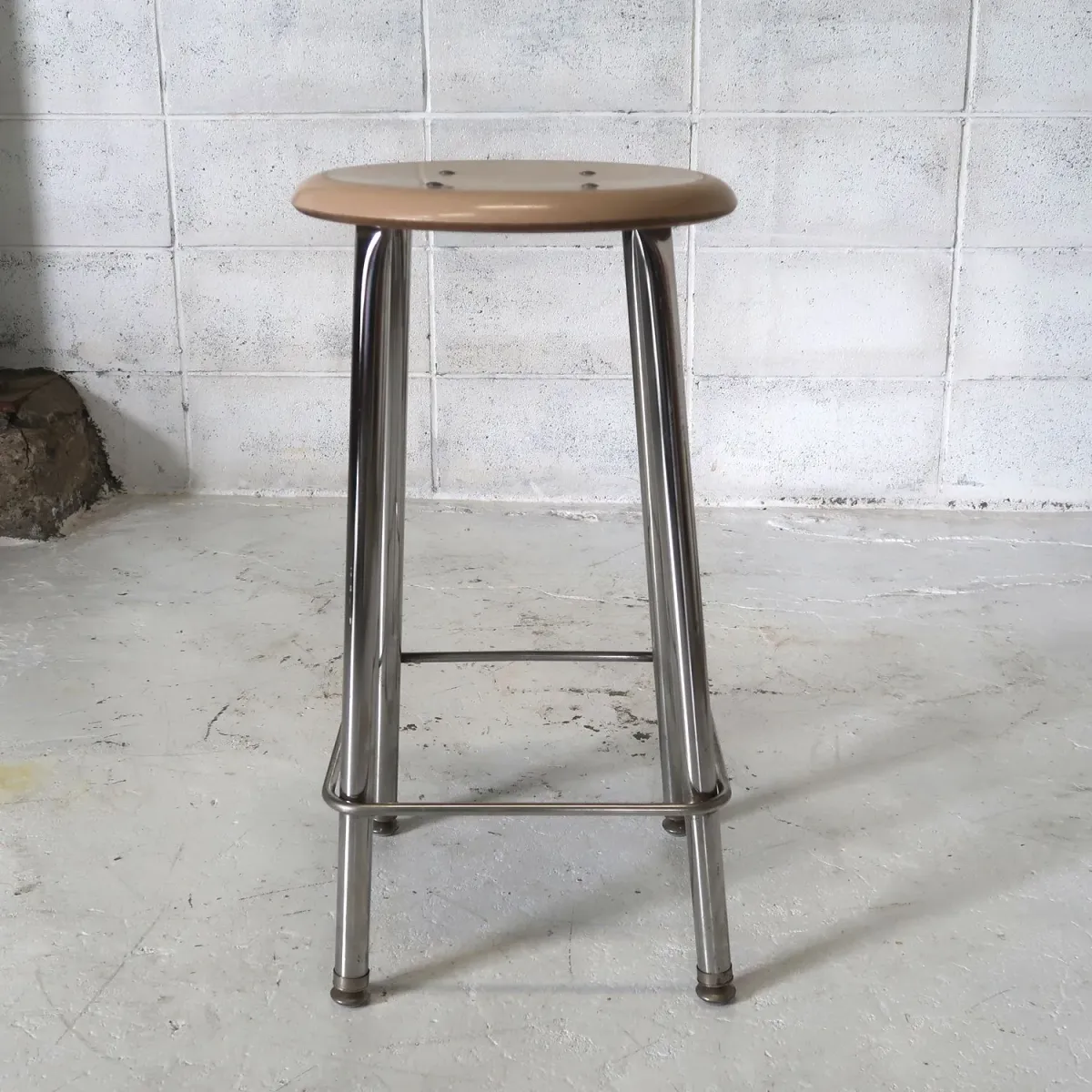 ビンテージ メタルスツール