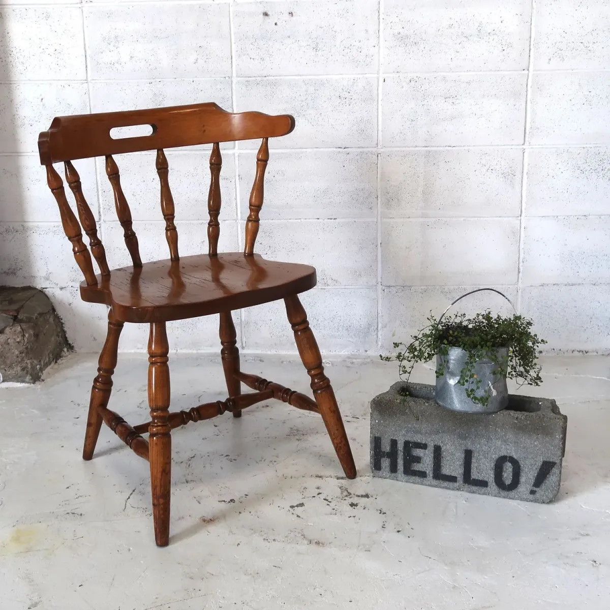アンティーク ウッドチェア