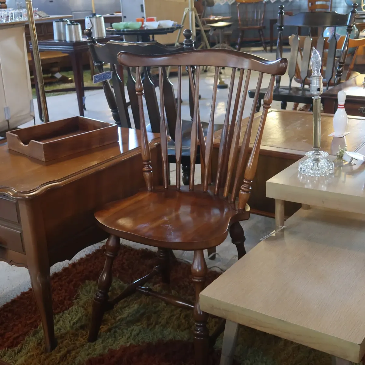 アンティーク ウッドチェア