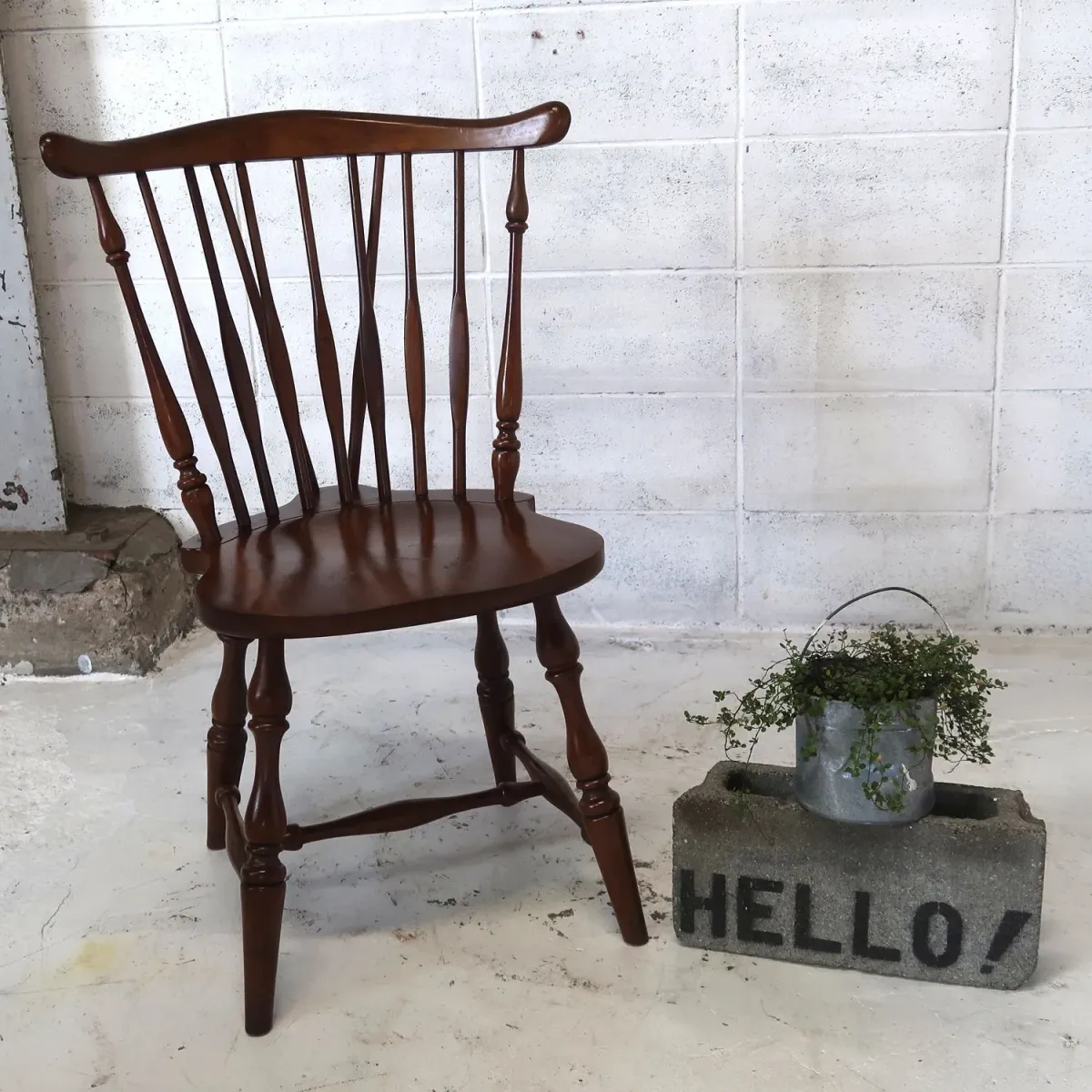 アンティーク ウッドチェア