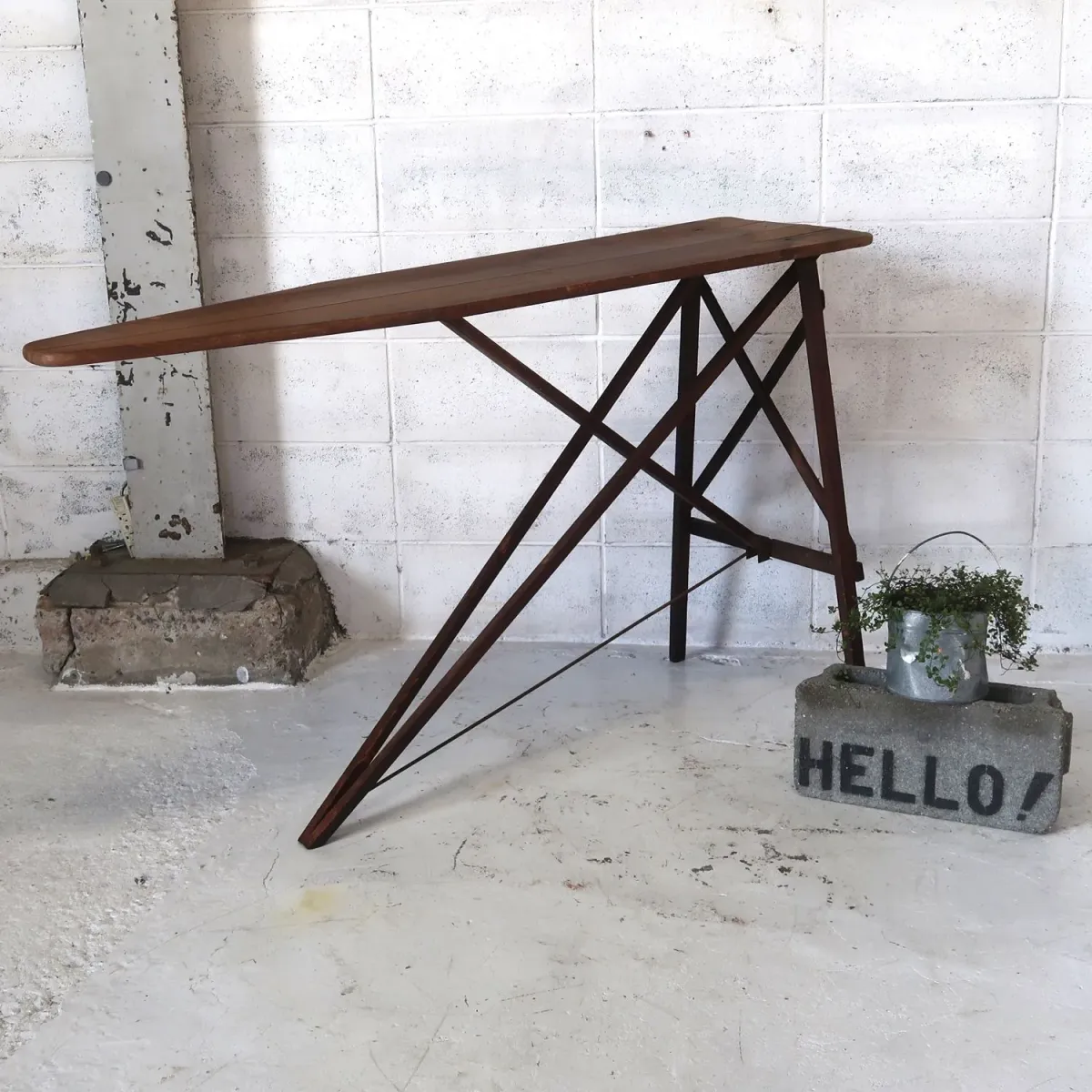 アンティーク アイロン台