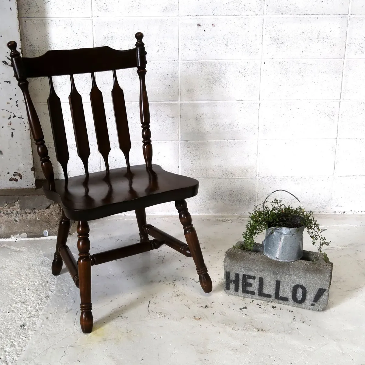 アンティーク ウッドチェア