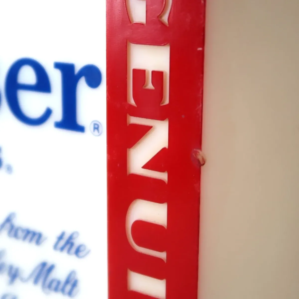 Budweiser ビンテージ ライトサイン