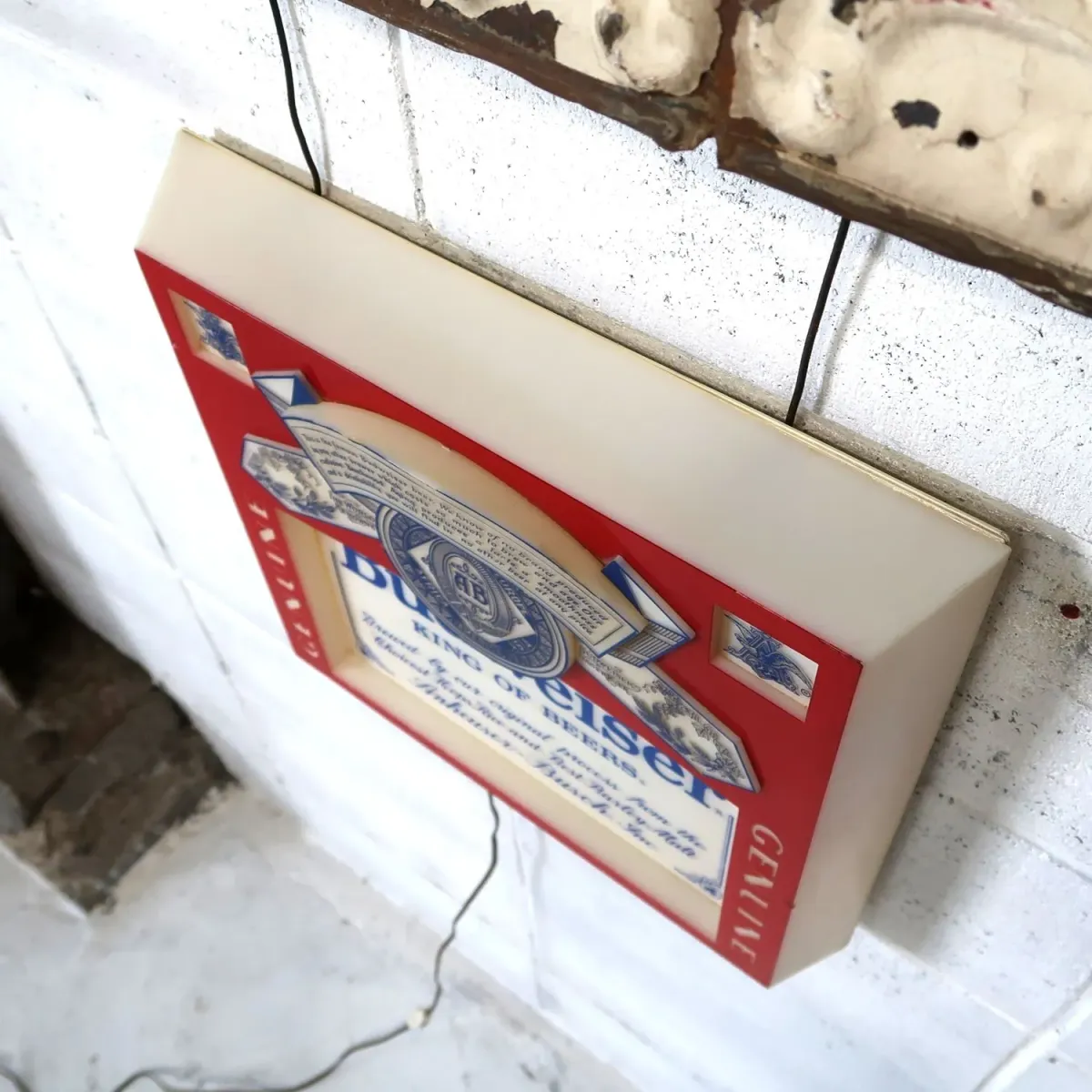 Budweiser ビンテージ ライトサイン