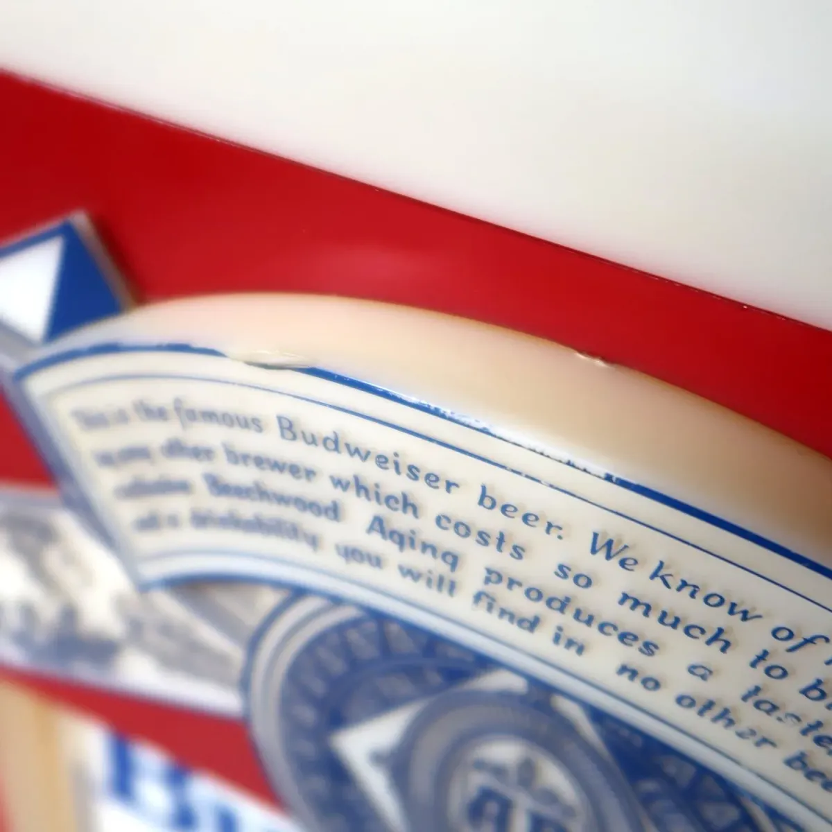 Budweiser ビンテージ ライトサイン