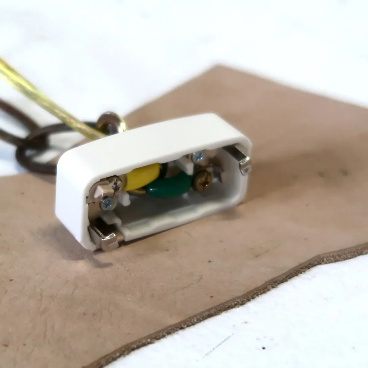 アンティーク ミルクガラス ペンダントランプ