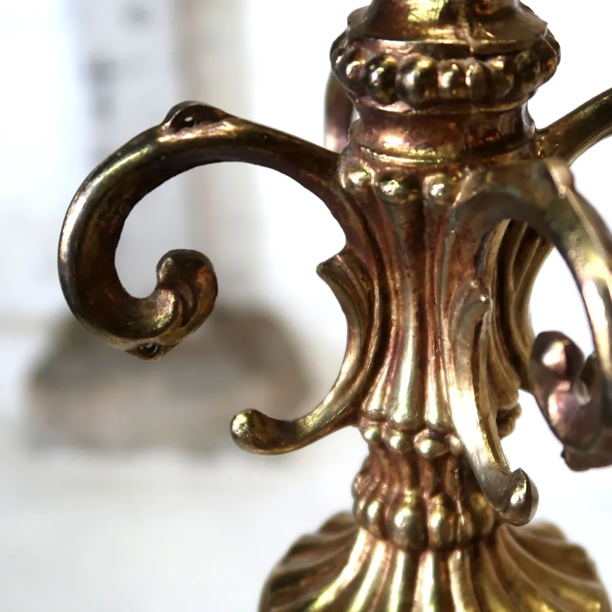 アンティーク ミルクガラス ペンダントランプ