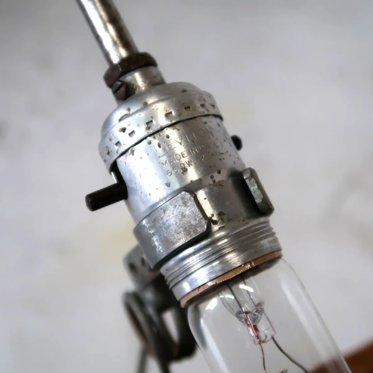 ビンテージ クランプランプ