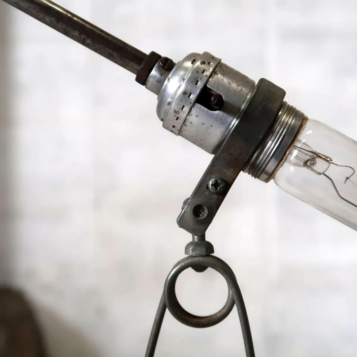 ビンテージ クランプランプ