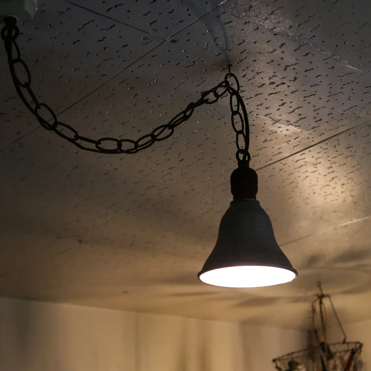 ビンテージ アルミシェード ミニペンダントランプ