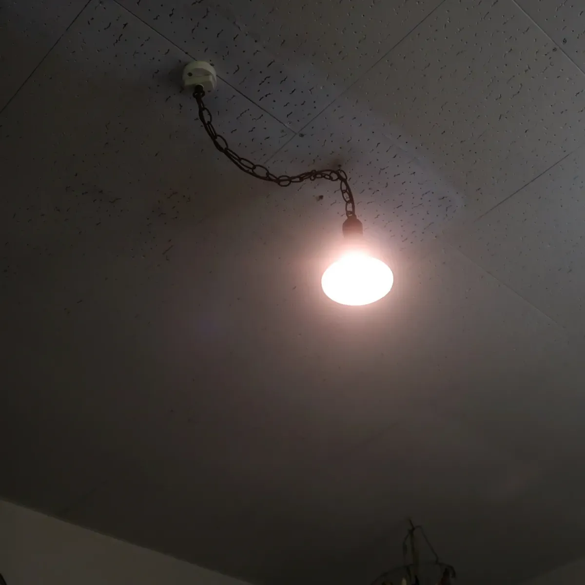 ビンテージ アルミシェード ミニペンダントランプ