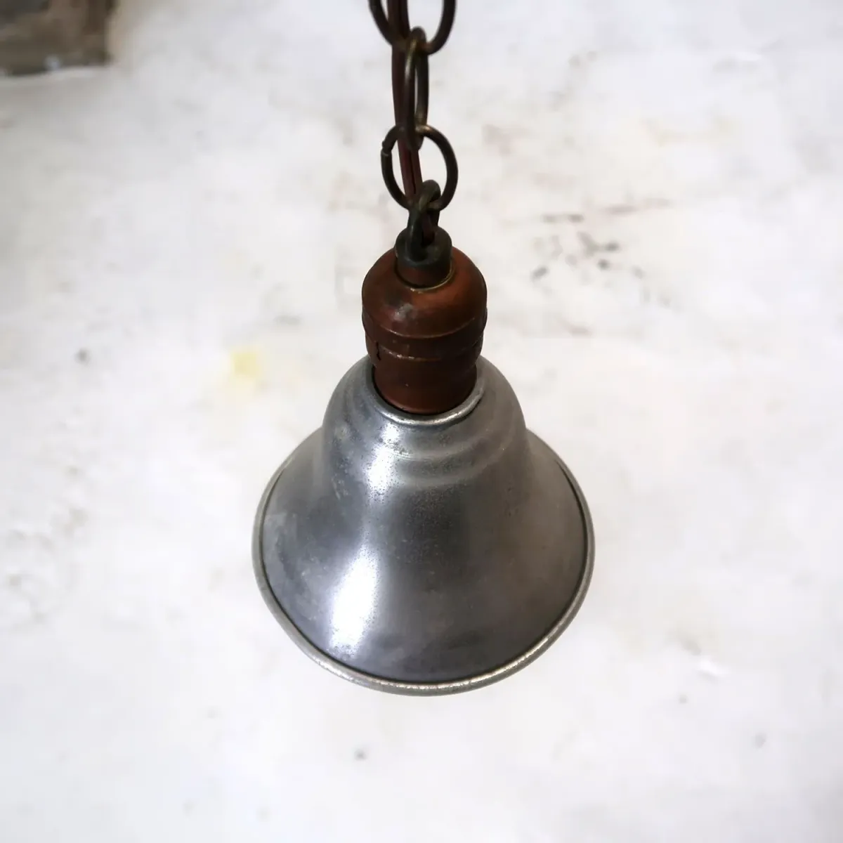 ビンテージ アルミシェード ミニペンダントランプ