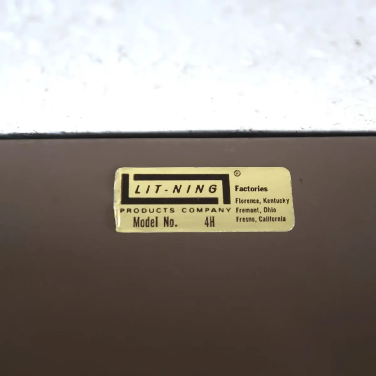 LIT-NING ビンテージ ペーパートレイ