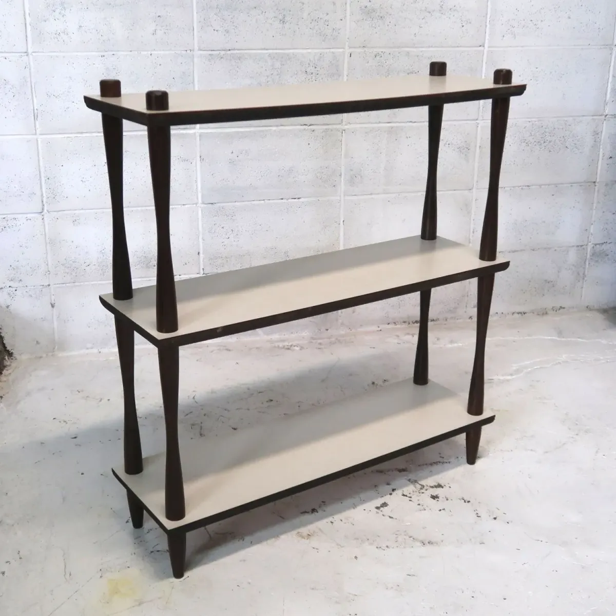 ミッドセンチュリー ウッドシェルフ