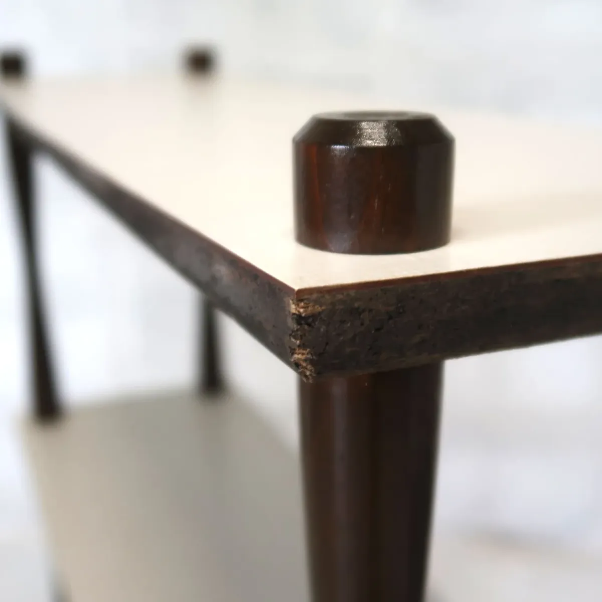 ミッドセンチュリー ウッドシェルフ