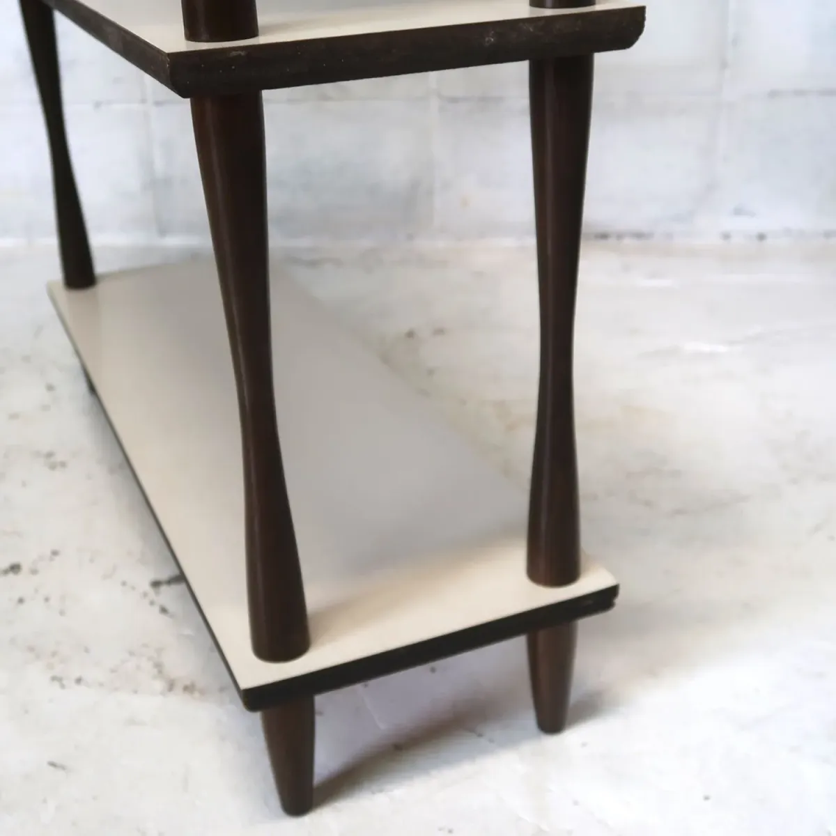 ミッドセンチュリー ウッドシェルフ