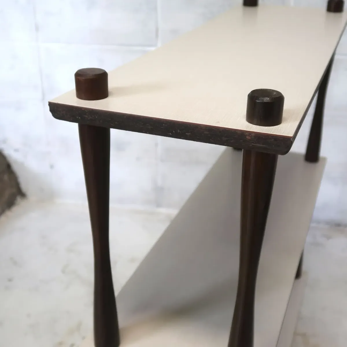 ミッドセンチュリー ウッドシェルフ