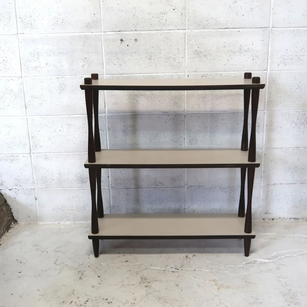 ミッドセンチュリー ウッドシェルフ