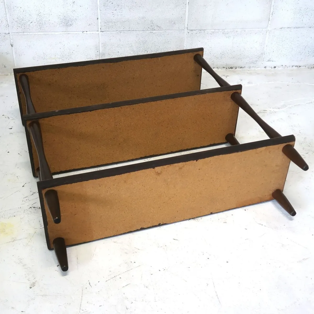 ミッドセンチュリー ウッドシェルフ