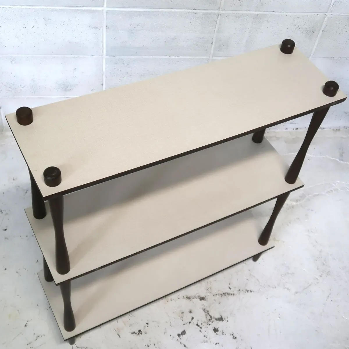 ミッドセンチュリー ウッドシェルフ