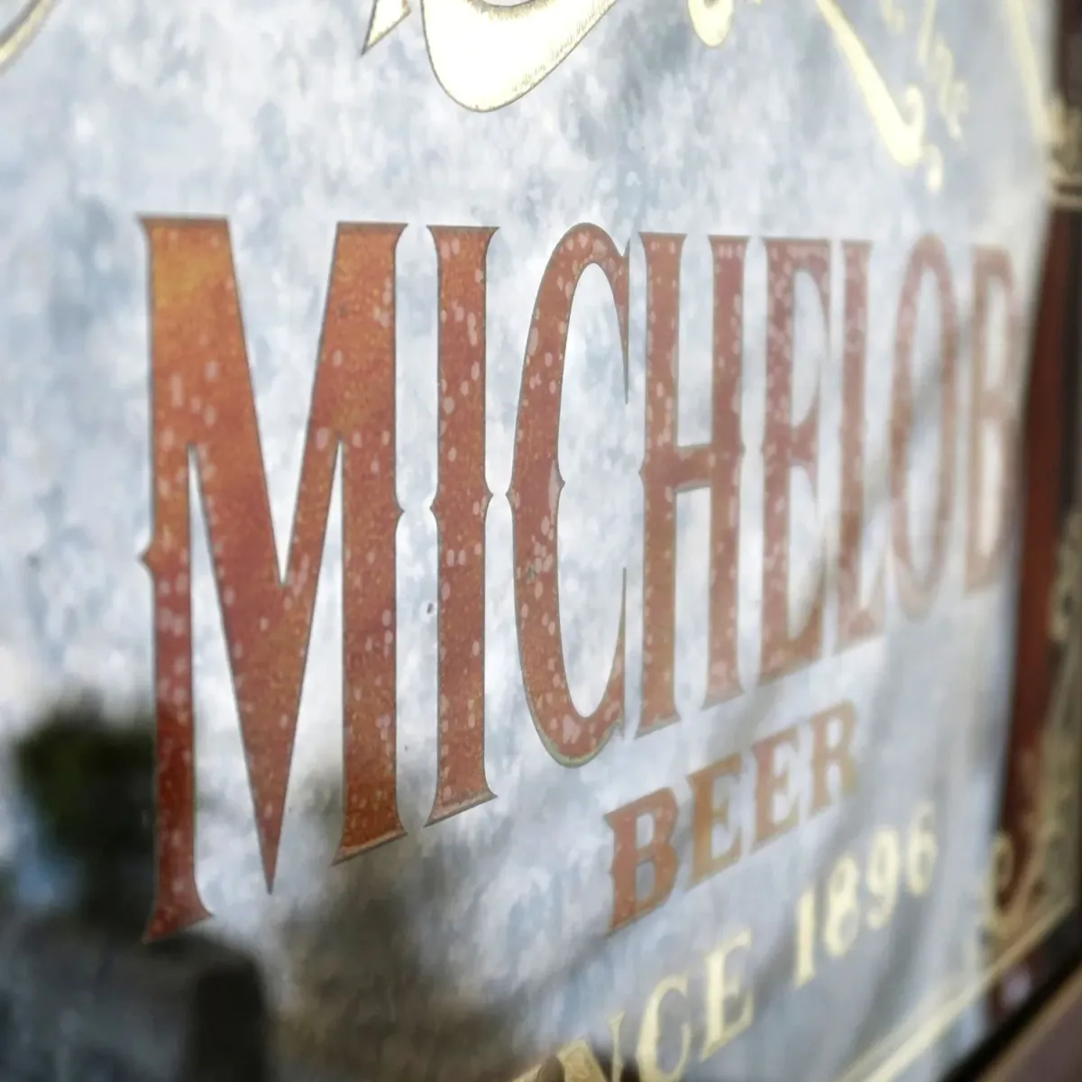MICHELOB ビンテージ パブミラー