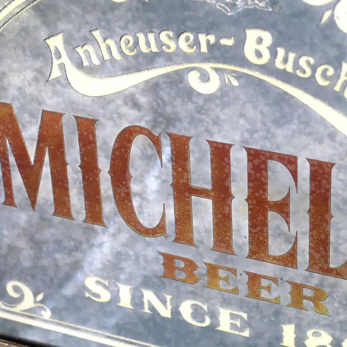 MICHELOB ビンテージ パブミラー