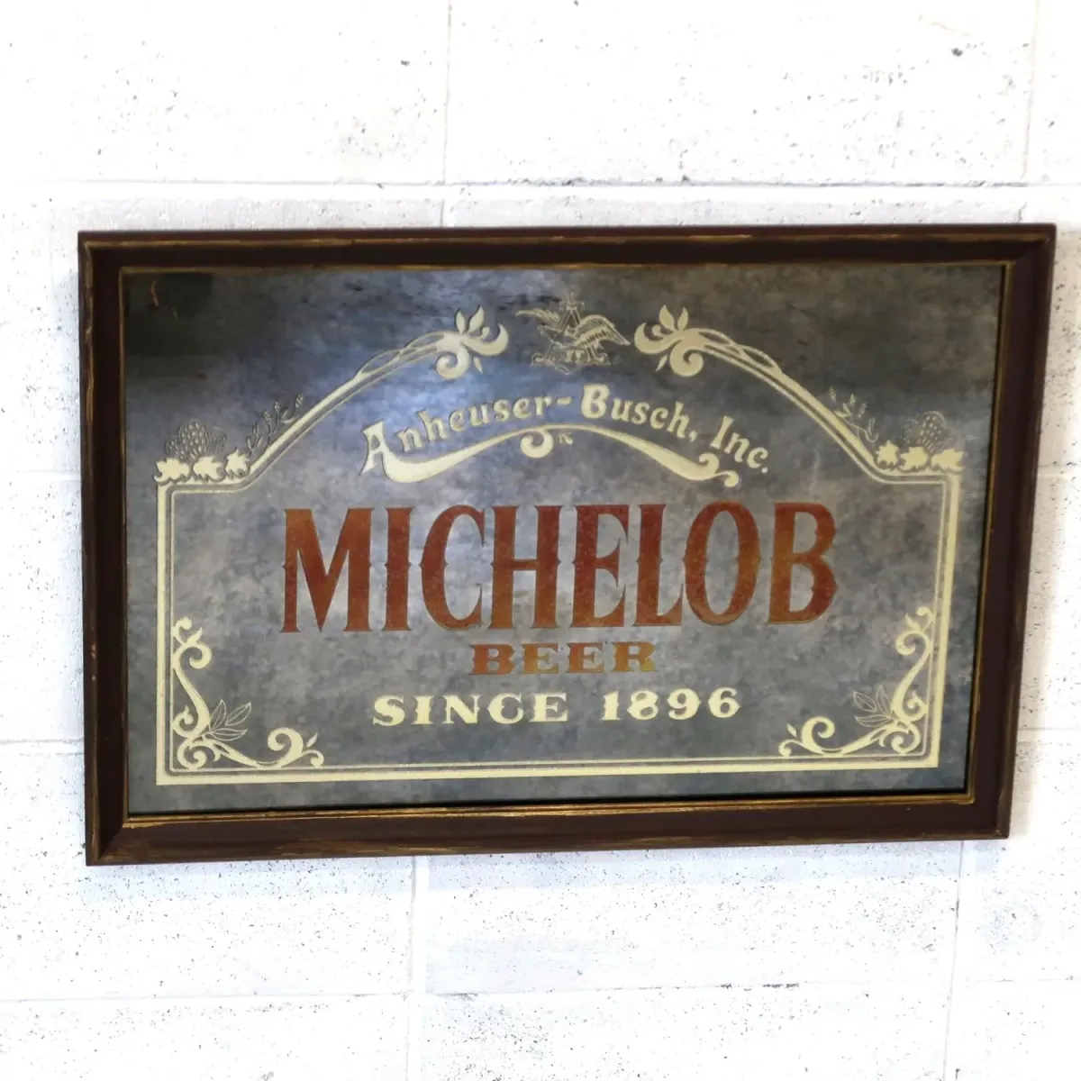 MICHELOB ビンテージ パブミラー