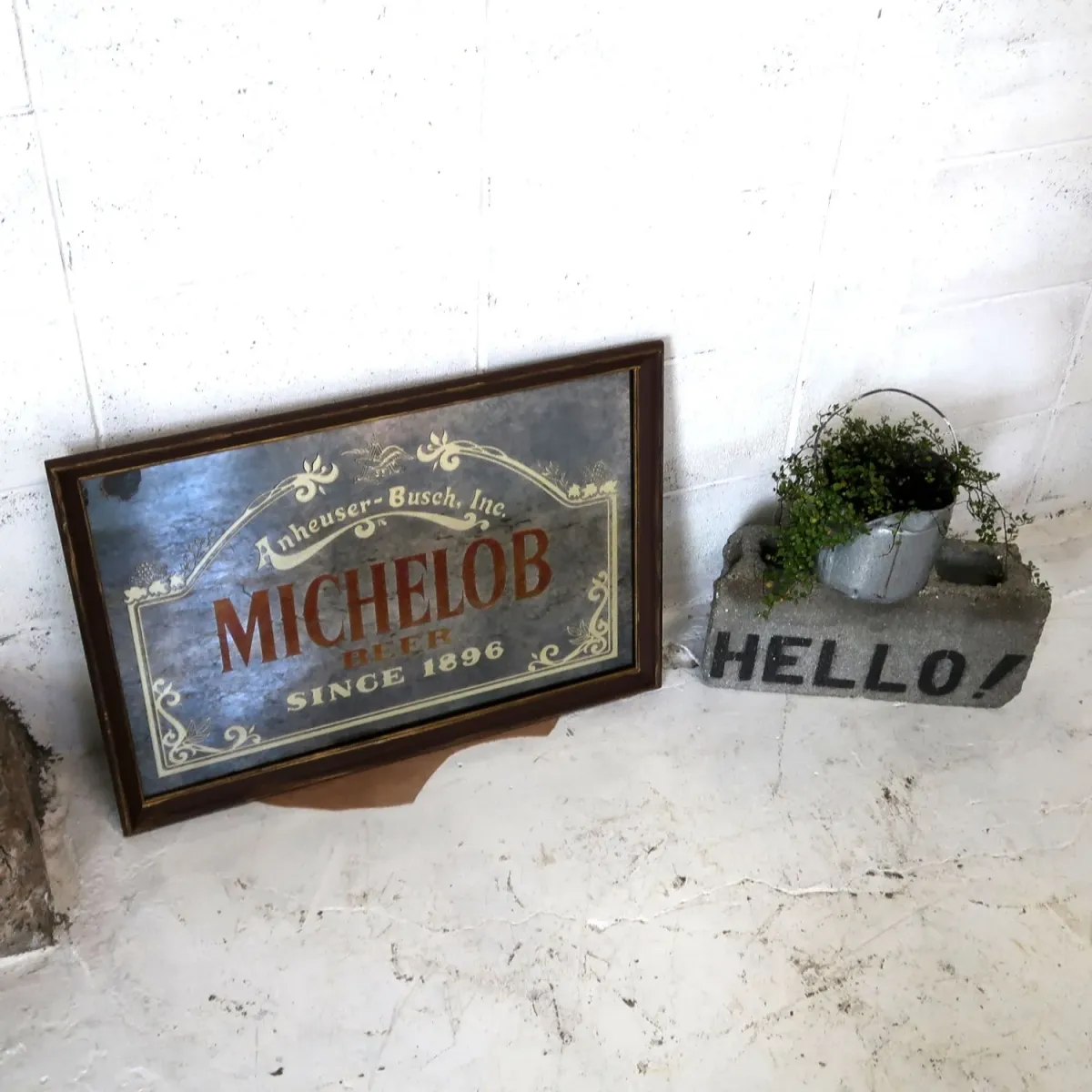 MICHELOB ビンテージ パブミラー