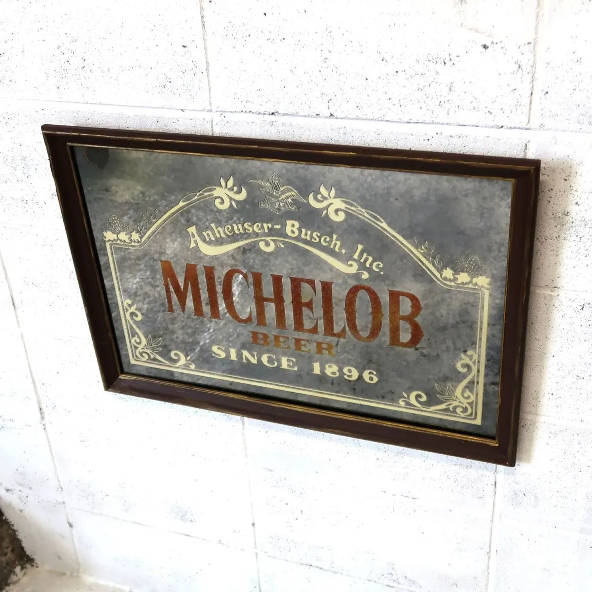 MICHELOB ビンテージ パブミラー