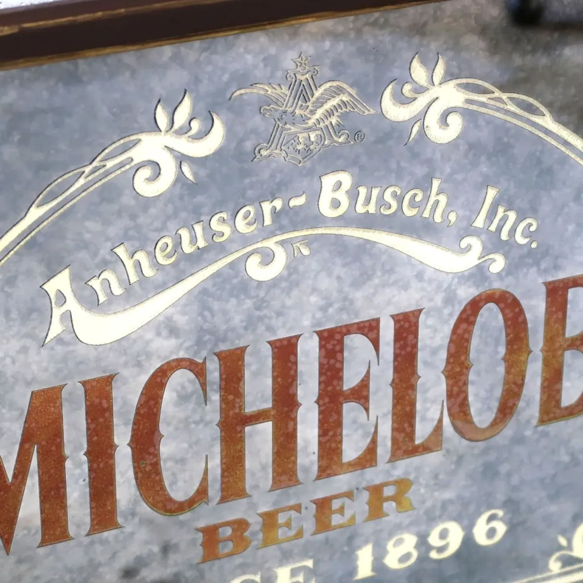 MICHELOB ビンテージ パブミラー