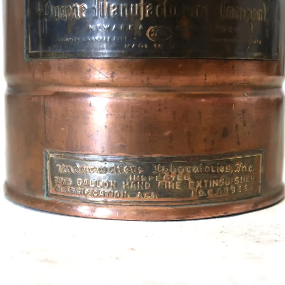 ビンテージ 消火器 銅×真鍮