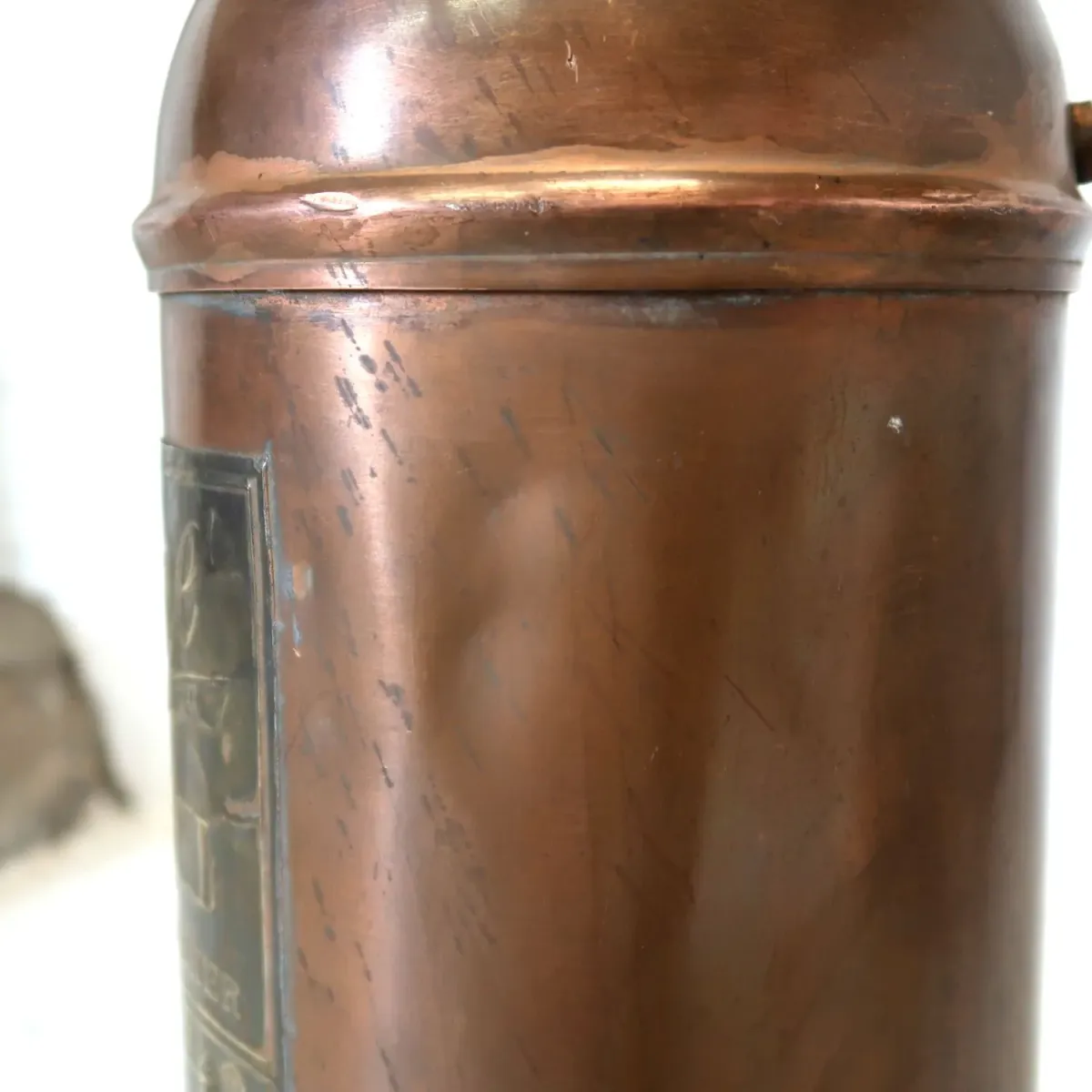 ビンテージ 消火器 銅×真鍮
