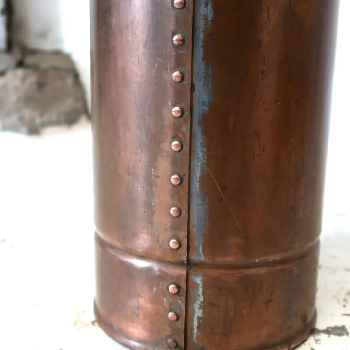 ビンテージ 消火器 銅×真鍮