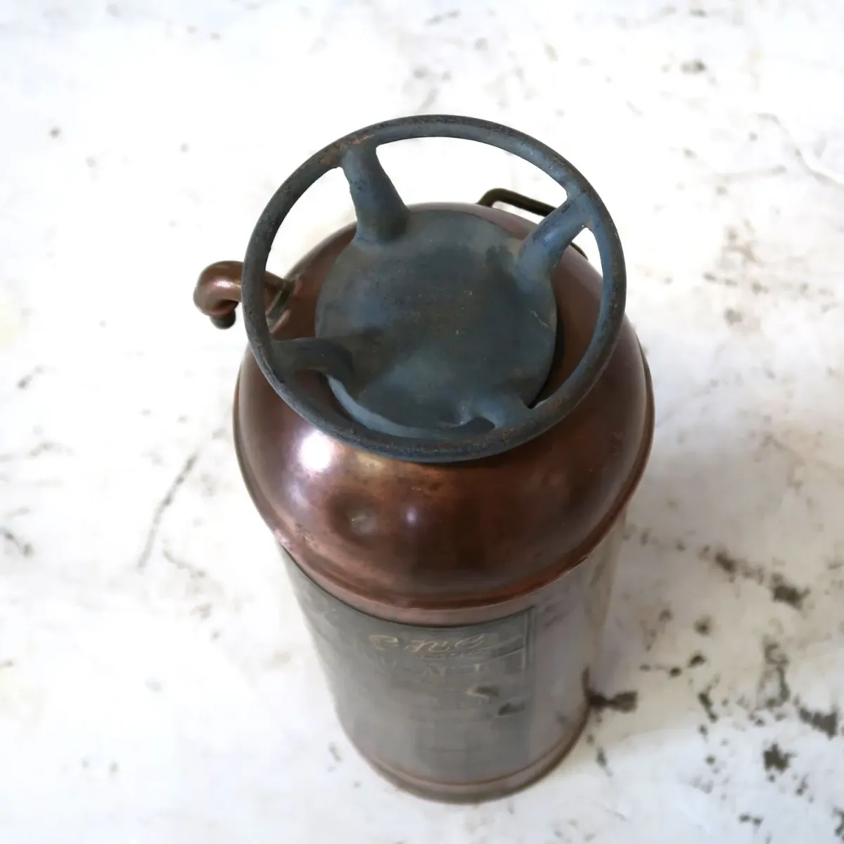 ビンテージ 消火器 銅×真鍮