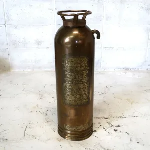 ビンテージ 消火器 銅×真鍮