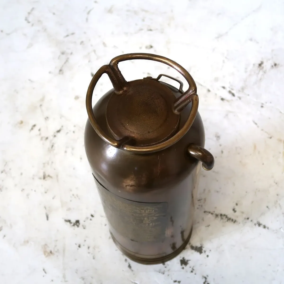 ビンテージ 消火器 銅×真鍮