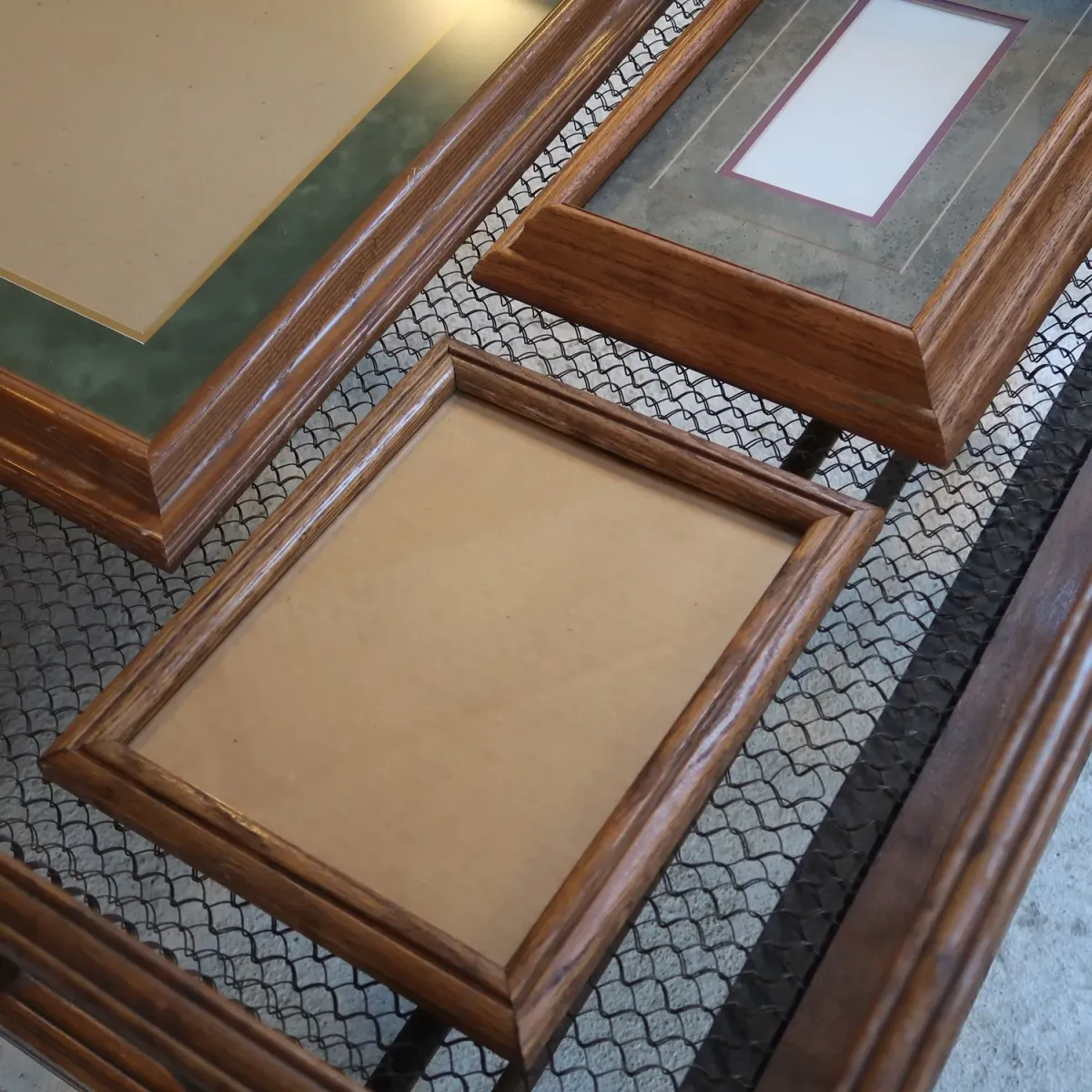 アンティーク ウッドフレーム 額縁