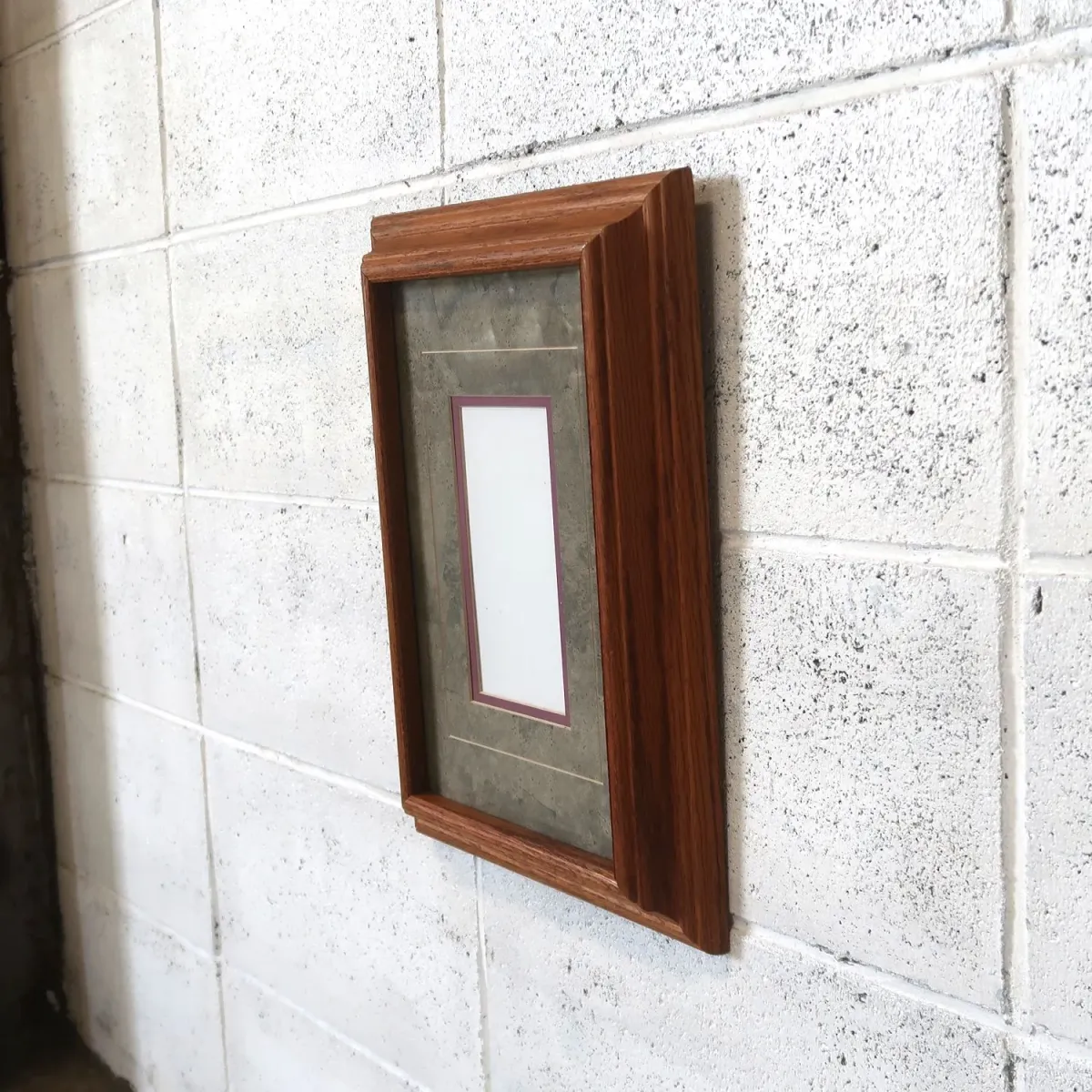 ビンテージ ウッドフレーム 額縁