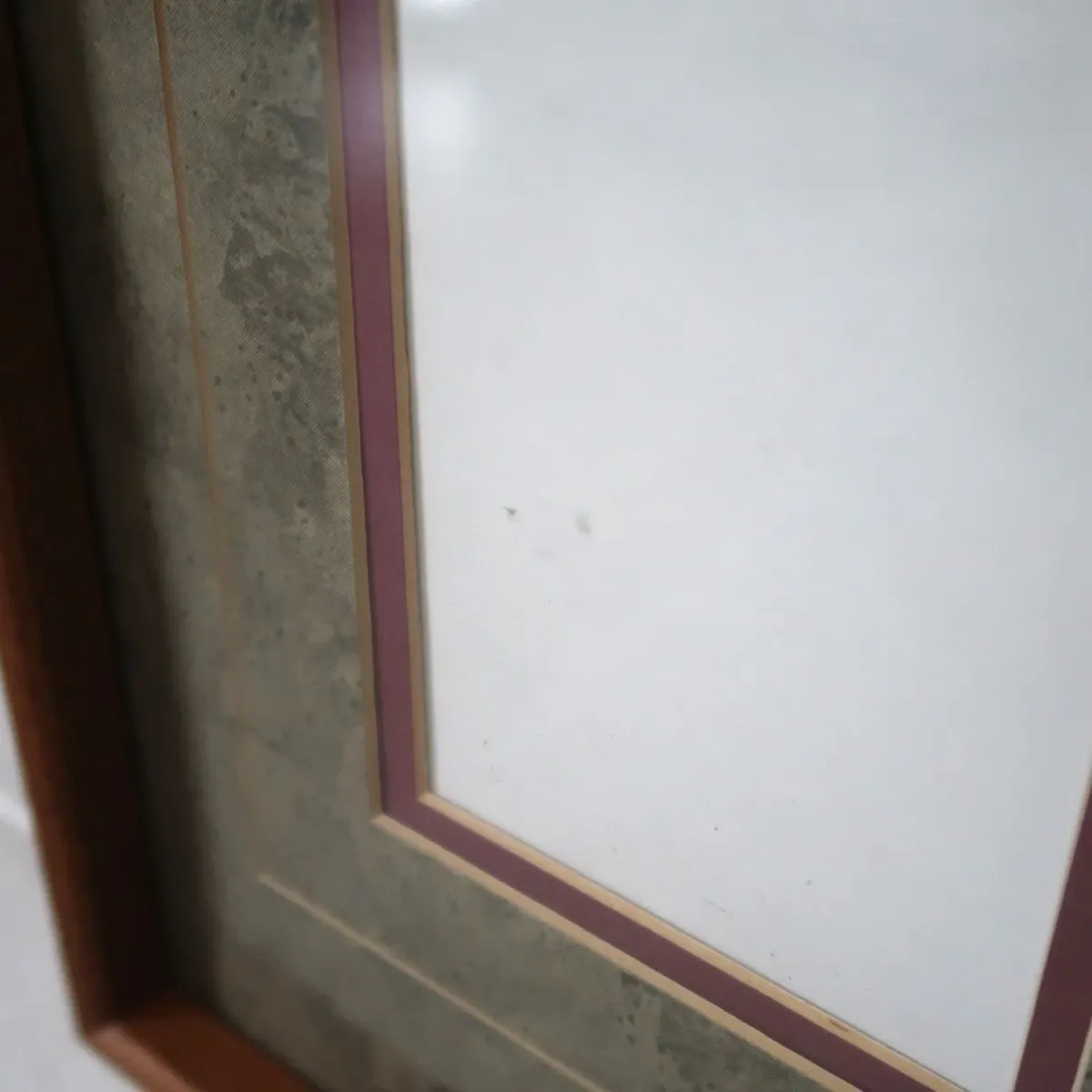 ビンテージ ウッドフレーム 額縁