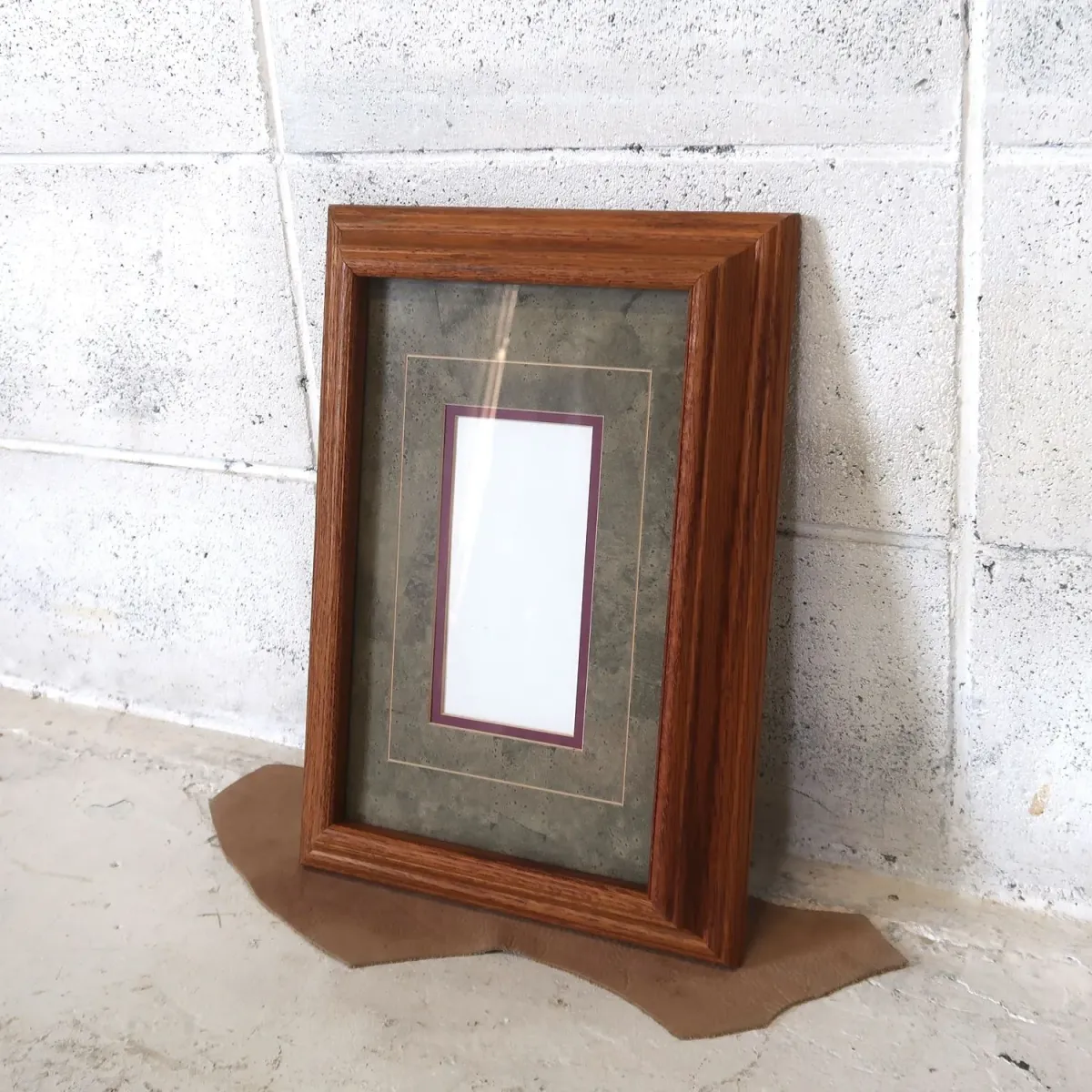 ビンテージ ウッドフレーム 額縁