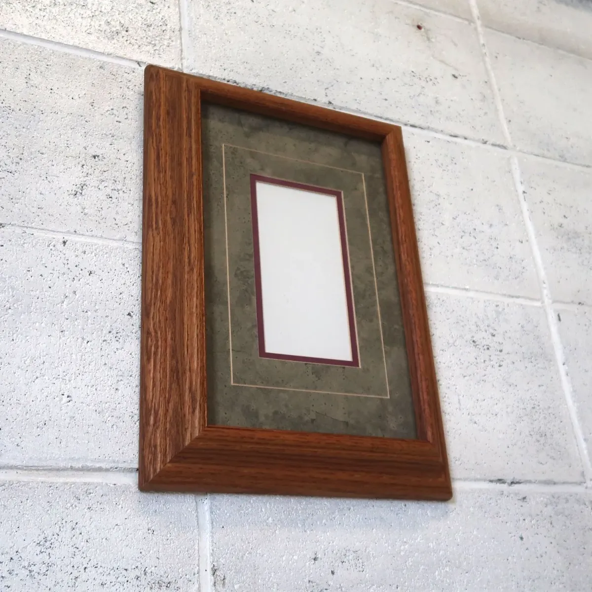 ビンテージ ウッドフレーム 額縁