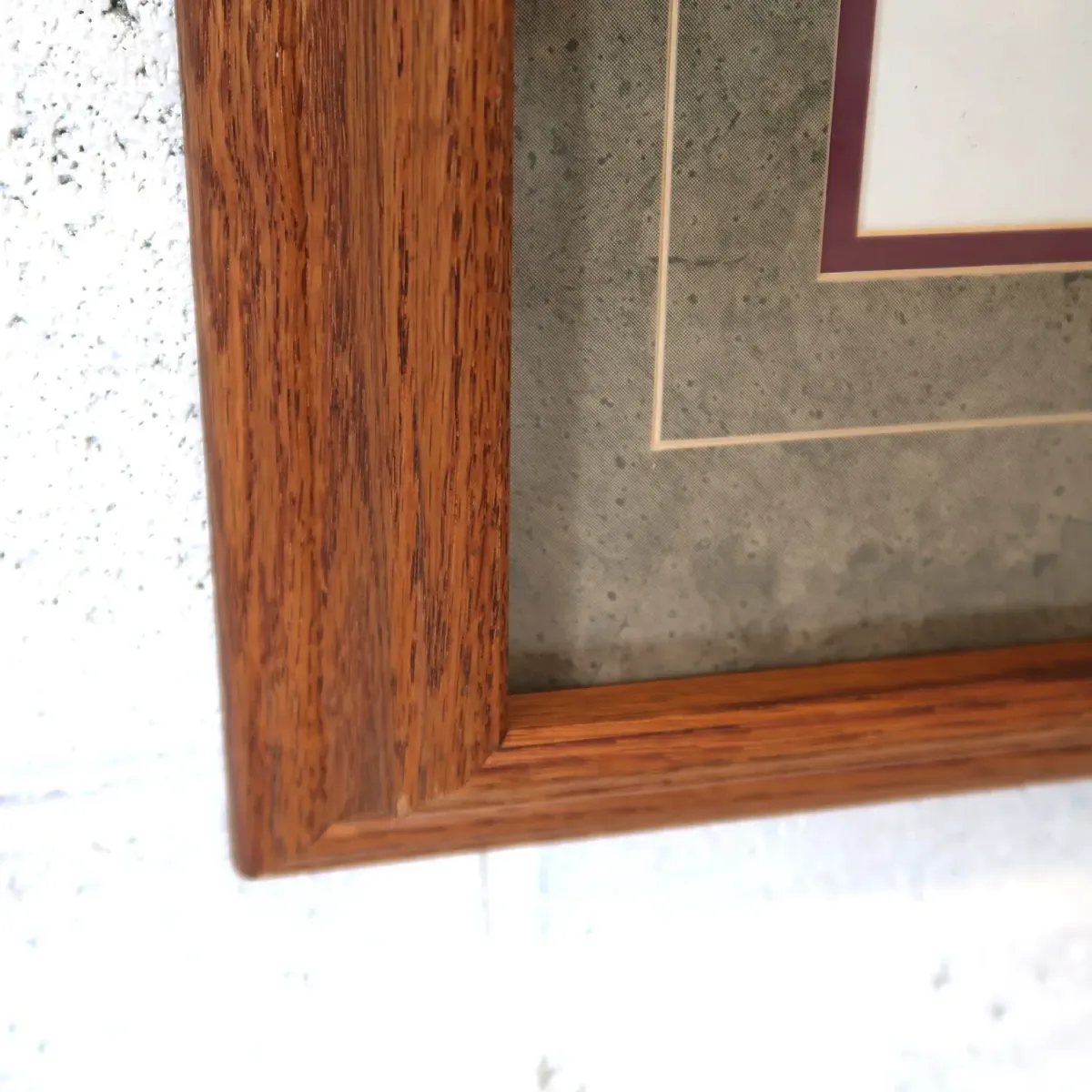 ビンテージ ウッドフレーム 額縁