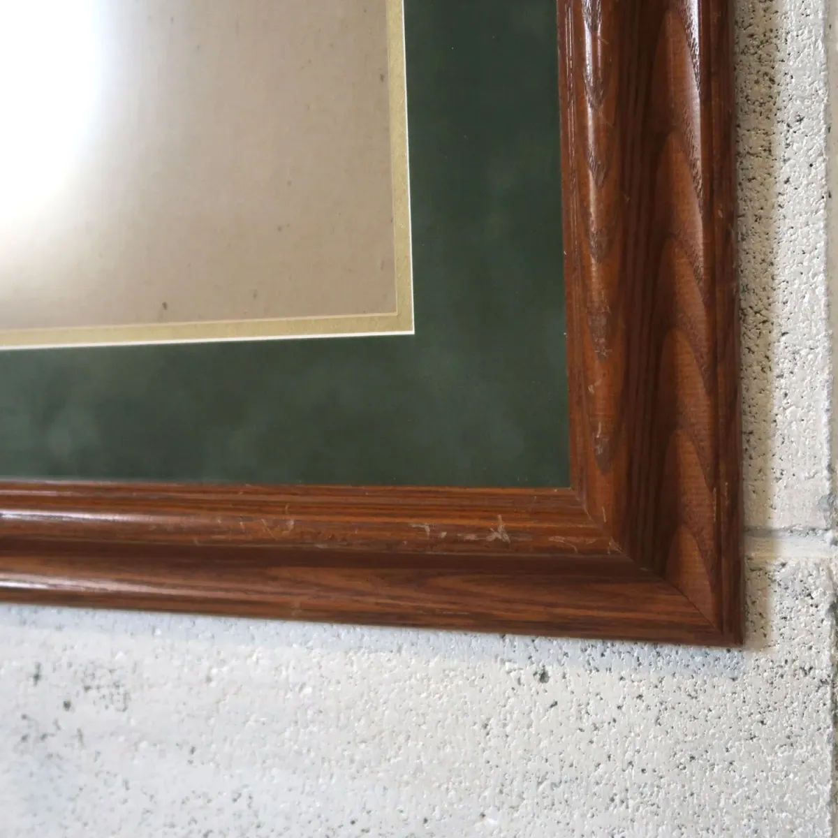 ビンテージ ウッドフレーム 額縁