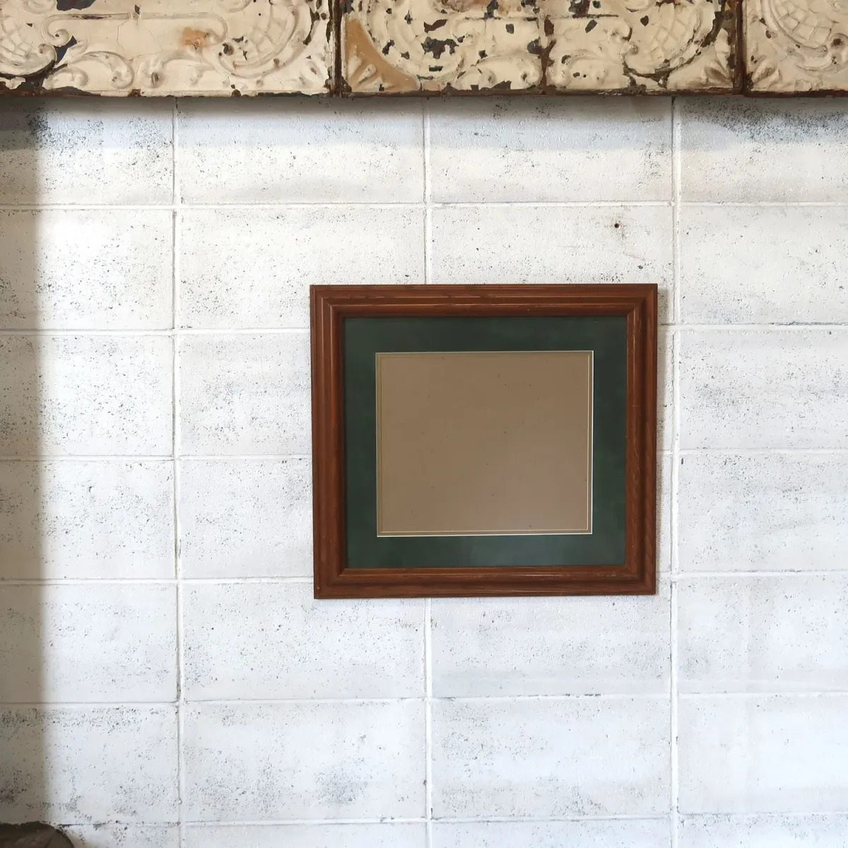 ビンテージ ウッドフレーム 額縁