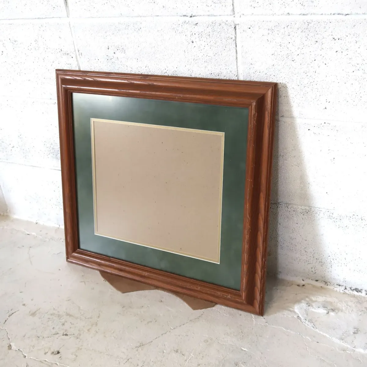 ビンテージ ウッドフレーム 額縁