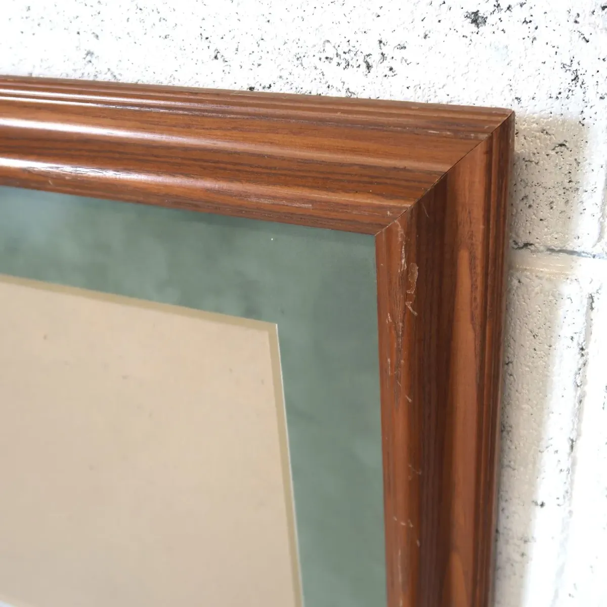 ビンテージ ウッドフレーム 額縁